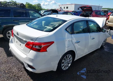 2017 Nissan Sentra Sv из США, поврежденный, VIN 3N1AB7AP6HY282362